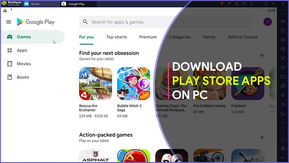 Download Play Store Apps on PC