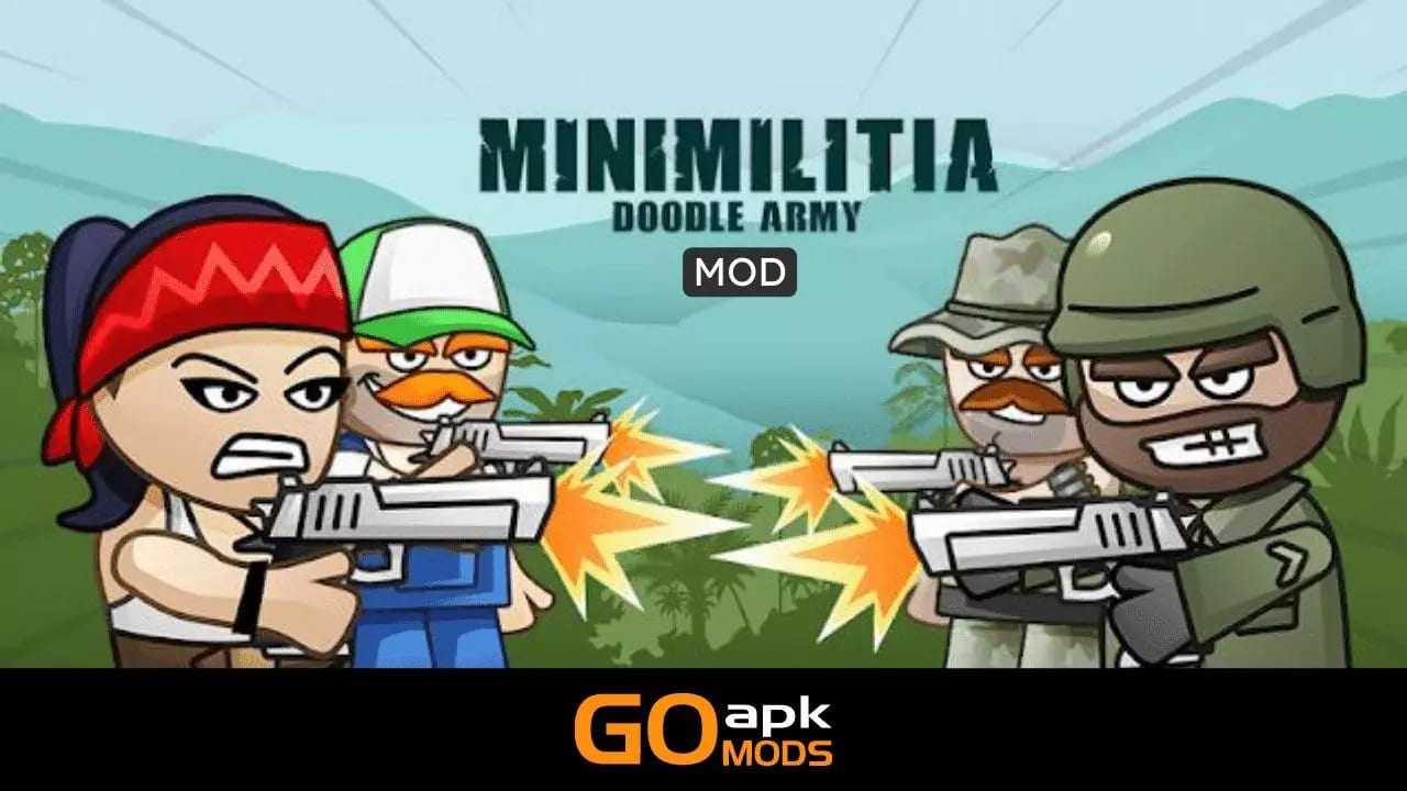 doodle army 2 mini militia mod